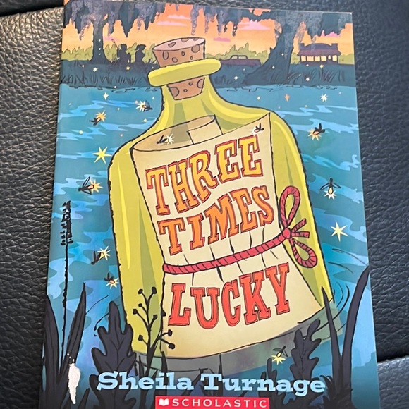 Brand new, scholastic, Three 3 Times Lucky paperback book by Sheila Turnage - Picture 4 of 4